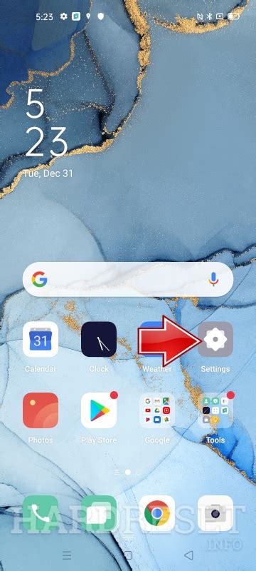 How to hard reset or factory reset on Oppo A9 (2020).